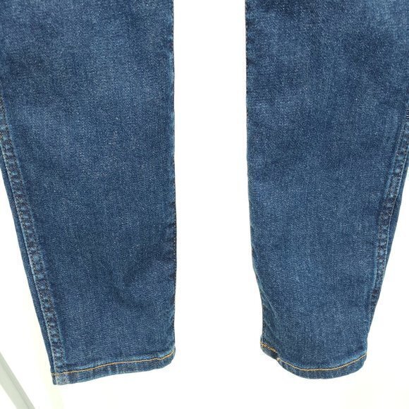 Madewell 10" High-Rise Skinny Crop Jeans 28 Macarthur Wash: Exposed Zip Edition - Picture 12 of 16